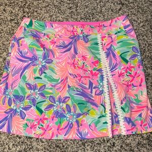 Lilly Pulitzer Vibrant Floral skirt